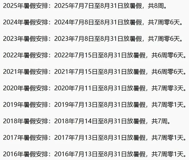 长暑假！多区中小学期末考试时间出炉！ag